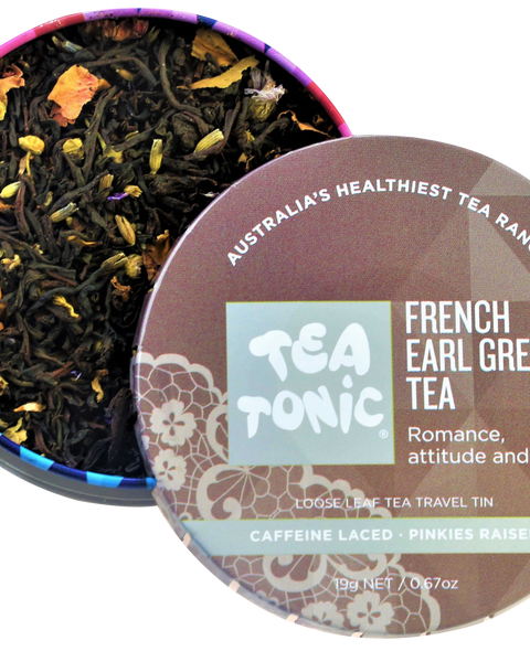 French Earl Grey Tea - Travel Tin Loose Leaf