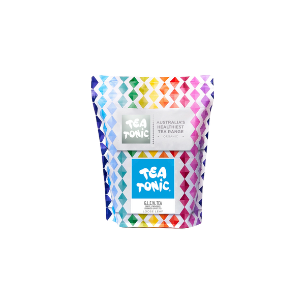 GLEW (Ginger, Lemongrass, Echinacea, White Tea) Tea - 150g Loose Leaf Tea Organic