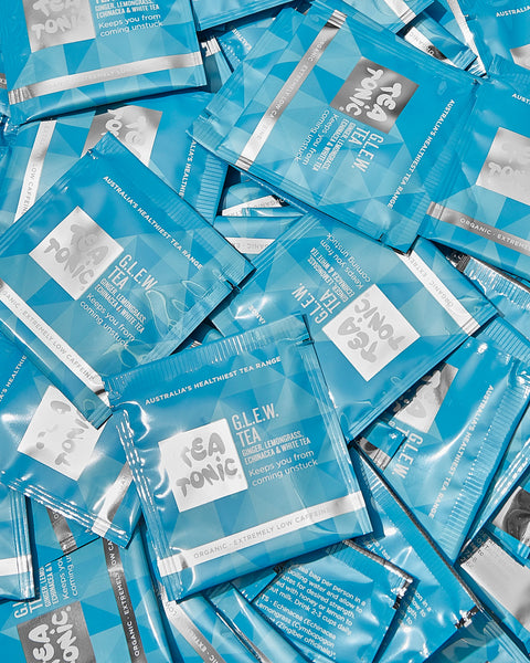 GLEW (Ginger, Lemongrass, Echinacea, White Tea) Tea - 200 Teabags Bulk