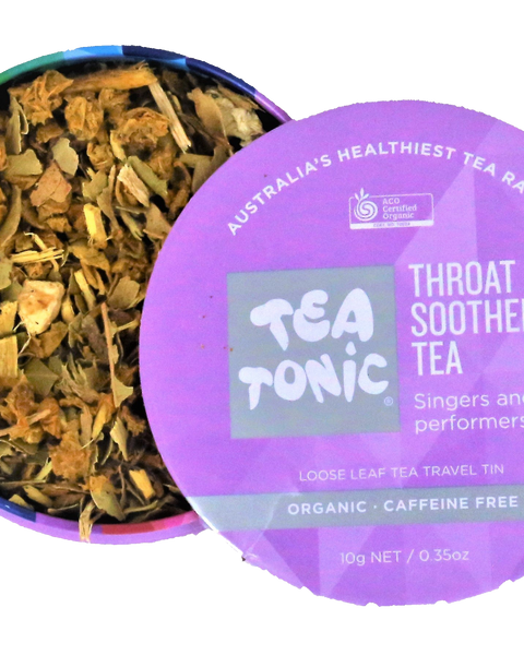 Throat Soother Tea* Loose Leaf Travel Tin