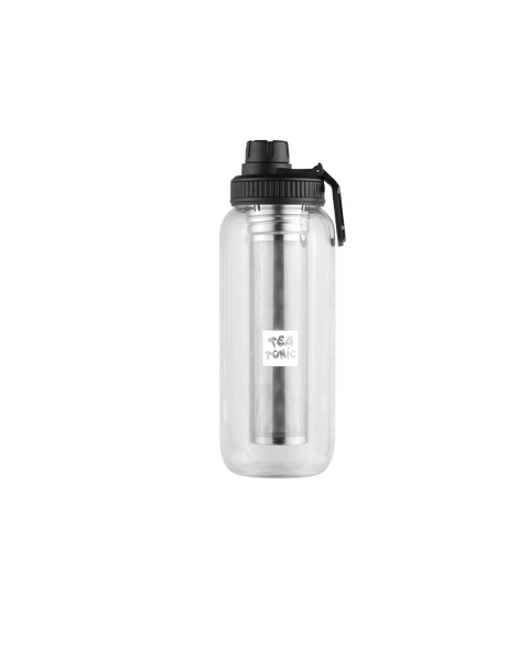 Replacement Piece for Glass Drink Bottle: Glass Piece Only