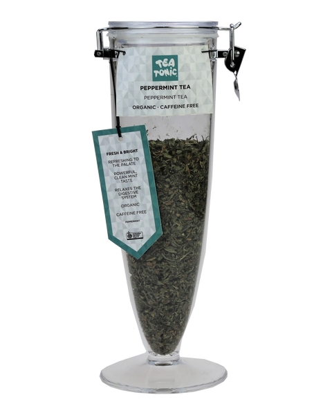 Peppermint Tea* Loose Leaf Cone Jar