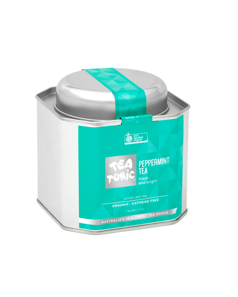 Peppermint Tea - Tin Loose Leaf Organic