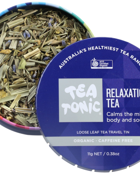 Relaxation Tea Loose Leaf Travel Tin