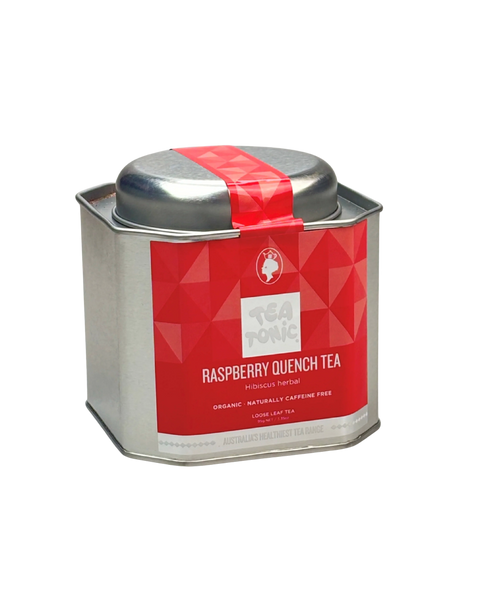 Raspberry Quench Tea - Tin Loose Leaf Organic