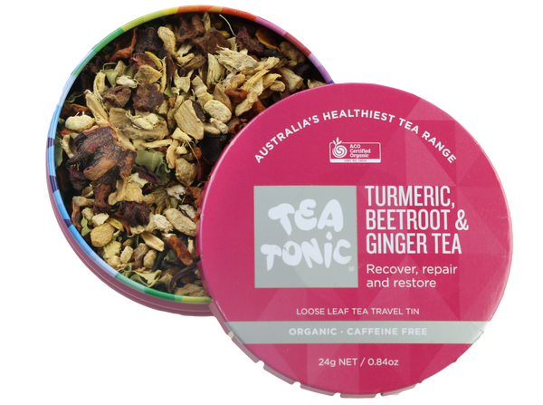 Turmeric, Beetroot & Ginger Tea Travel Pack