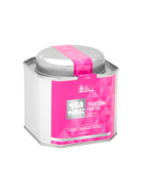 Traditional Chai Tea - Tin Loose Leaf Organic