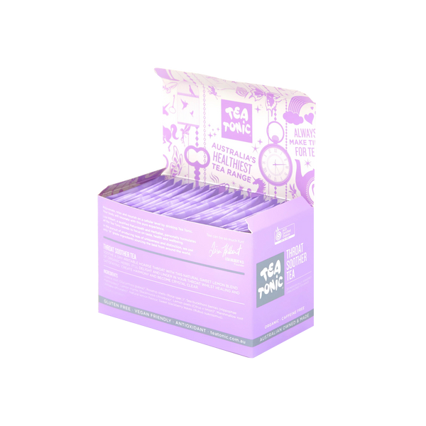 Throat Soother Tea  -  20 Teabags Box Organic