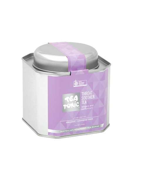 Throat Soother Tea -Tin Loose Leaf Organic