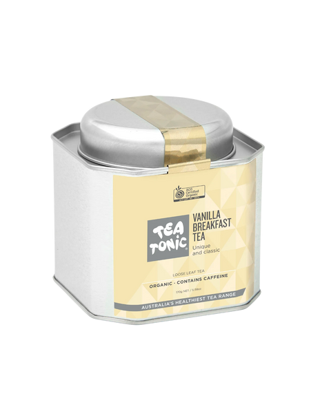 Vanilla Breakfast Tea - Tin Loose Leaf Organic