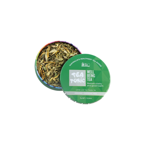 Well Being Tea - Travel Tin Loose Leaf Tea Organic