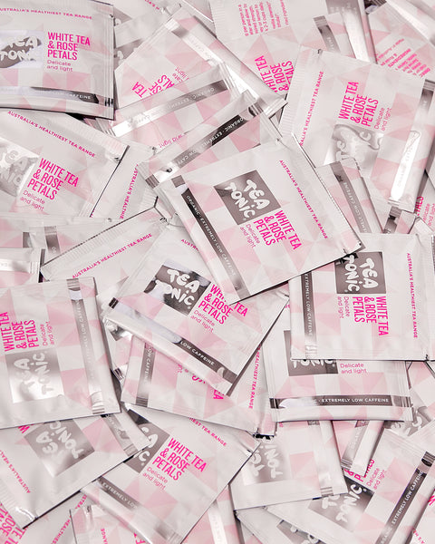 White Tea & Rose Petals  - 200 Teabags Bulk Organic