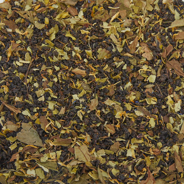 raw body reset tea loose leaves